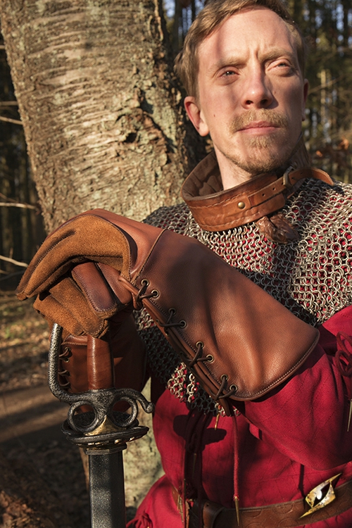 Falconer gloves brown 4
