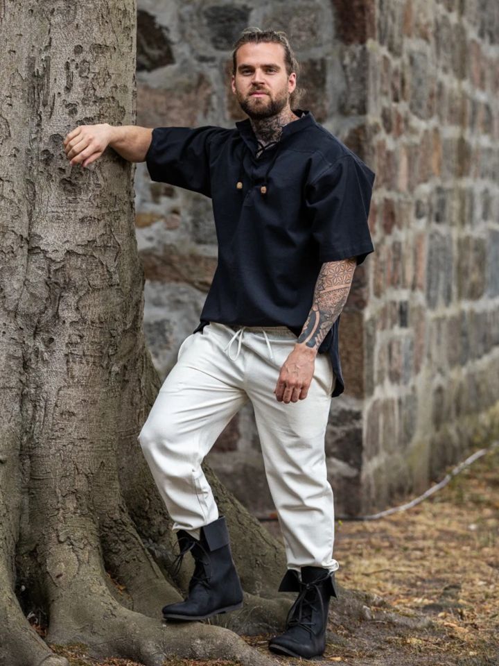 Medieval trousers natural color 4