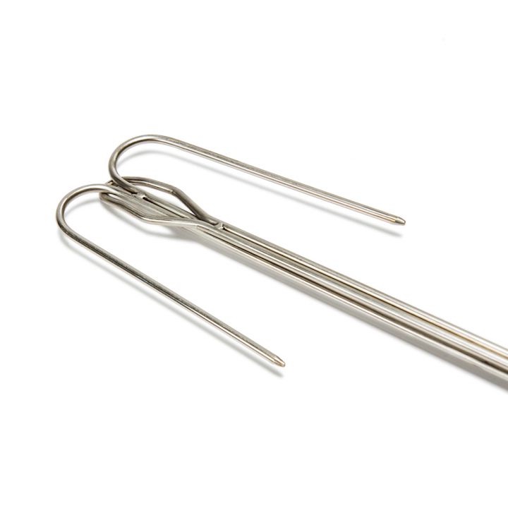 Curved campfire skewer (2 pieces in a set) 4