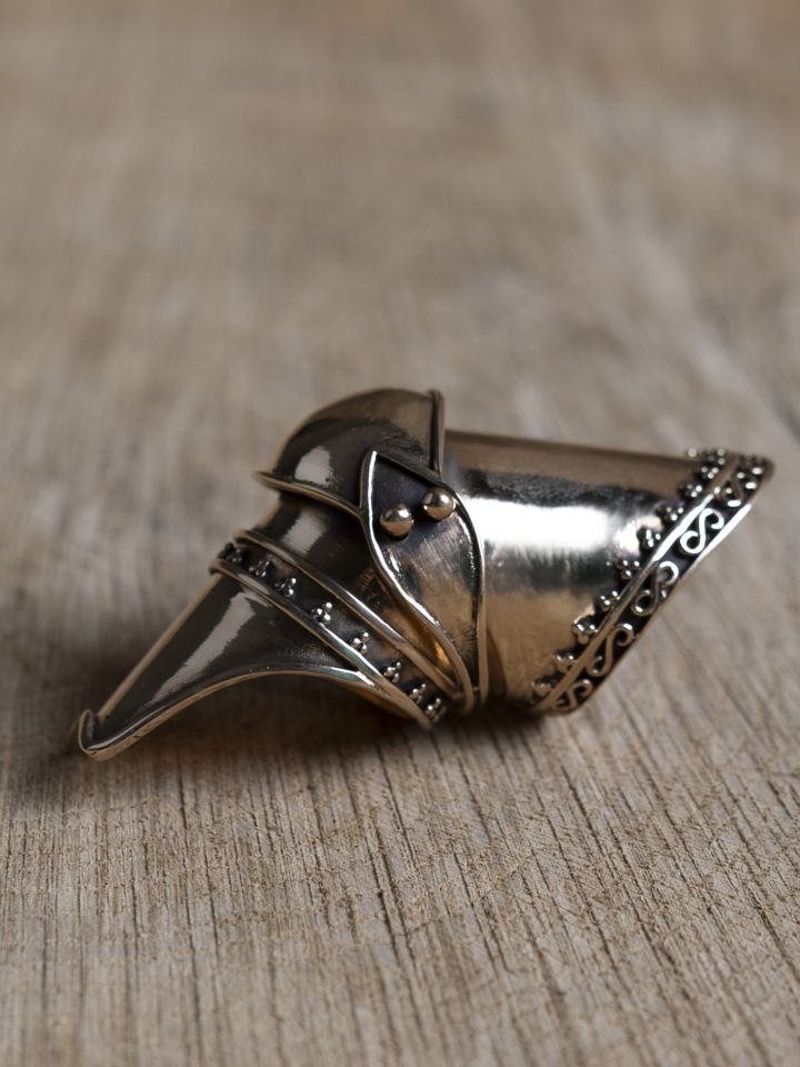 Baldur bronze link ring 4