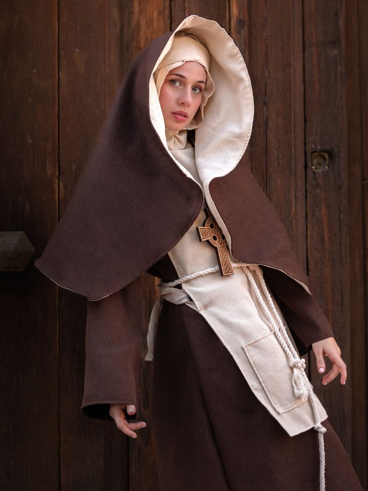 Brown nun's costume 4
