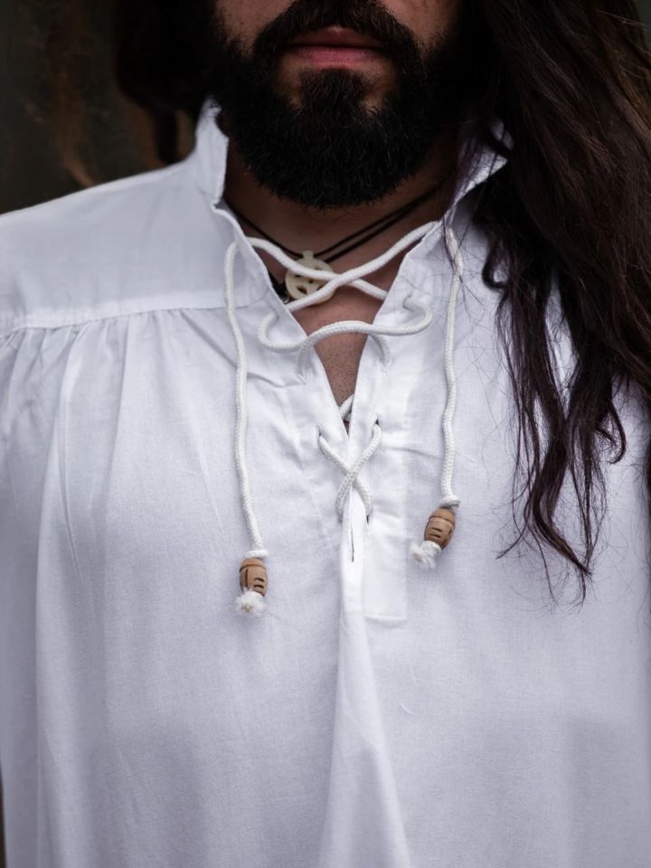 Medieval shirt white XXXXL 4