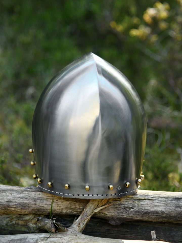 German pelvic hood with visor, suitable for show combat 4