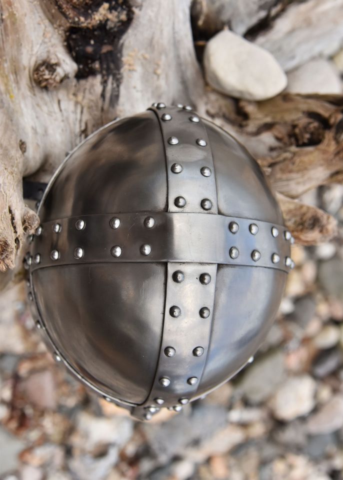 Norman rivited plate helmet 4