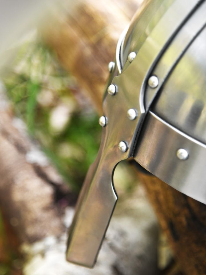 Rivited plate helmet 4