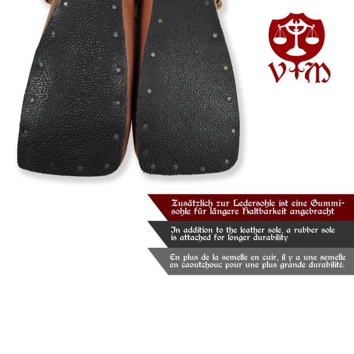 Cow shoes Caspar brown-black 4