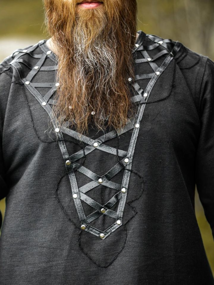 Viking tunic Erik black XXL 4