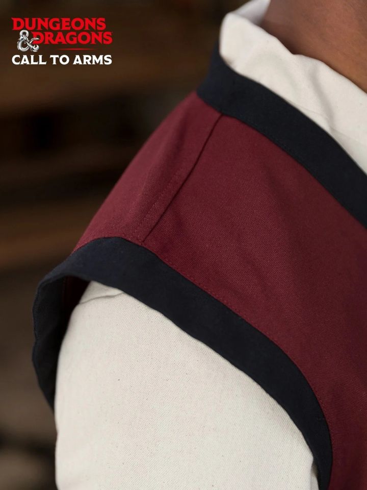 D&D Monk vest bordeaux-black XL 5