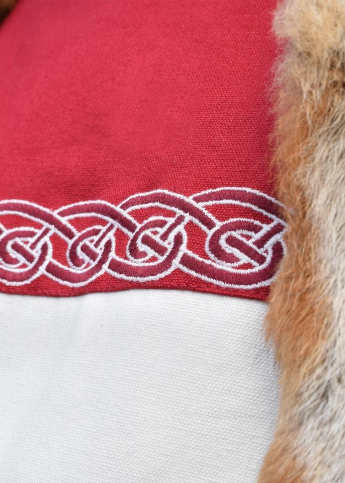 Viking tunic with embroidery nature M 5