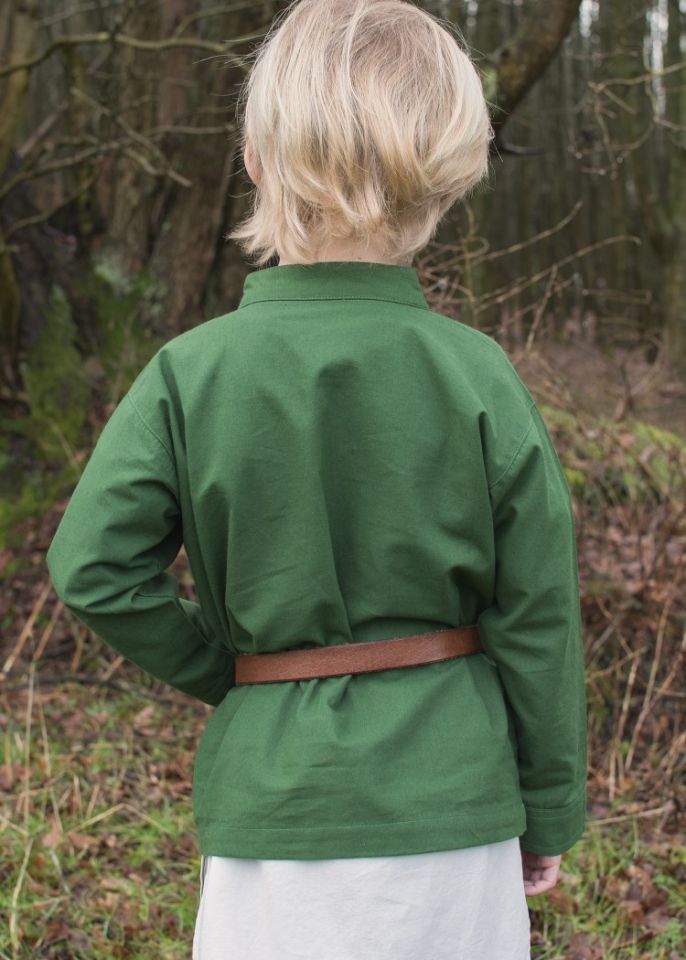 Children's medieval shirt green 5