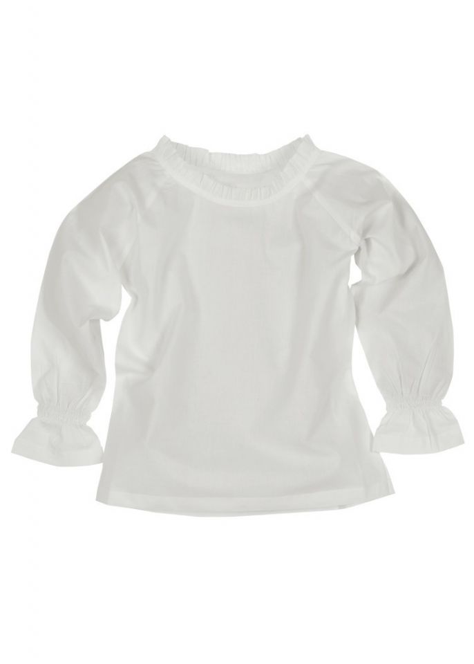 Girls' blouse for the Middle Ages natural 146 5