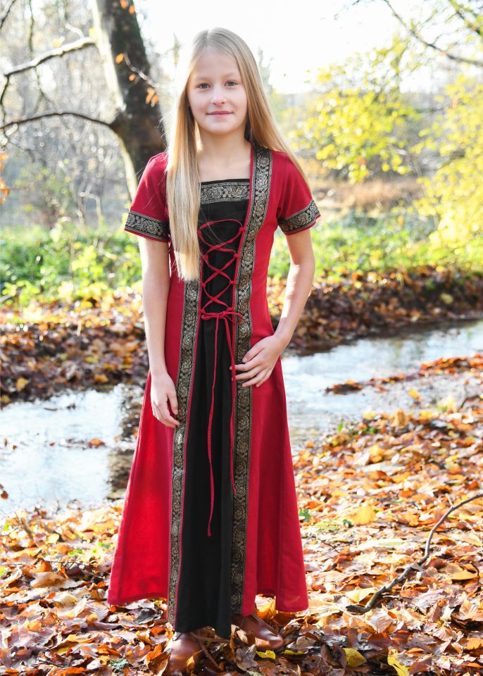 Children's dress Eleanor red 5