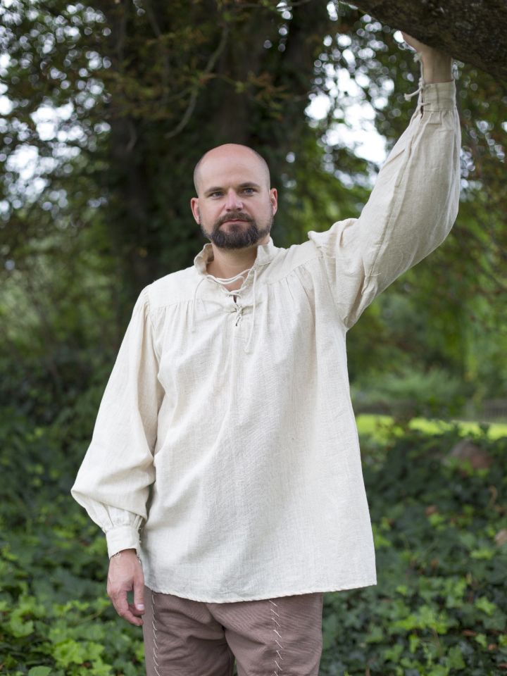 Linen medieval shirt 5