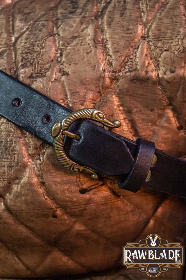Leather shoulder warrior black 5