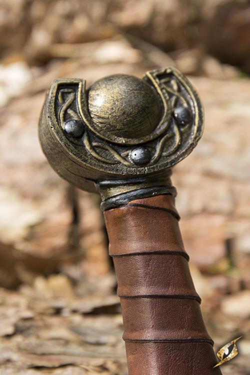 Celtic leaf sword for LARP - 60 cm 5