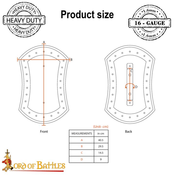 Rectangular buckler 5
