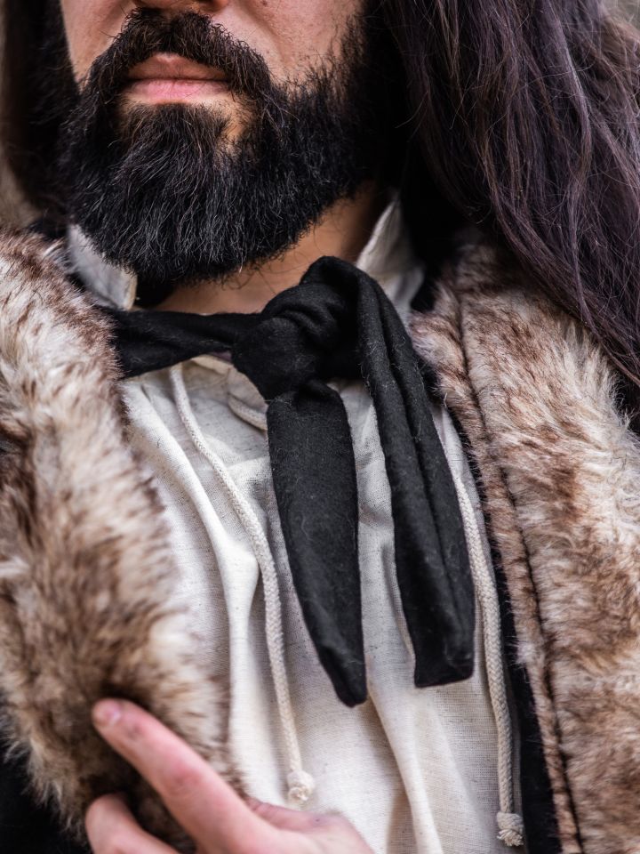 Hooded cape Fjell black 5
