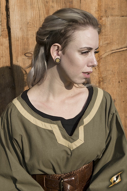 Dress Astrid olive-sand L/XL 5