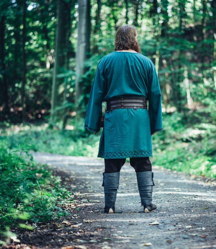 Viking tunic Horik green 5