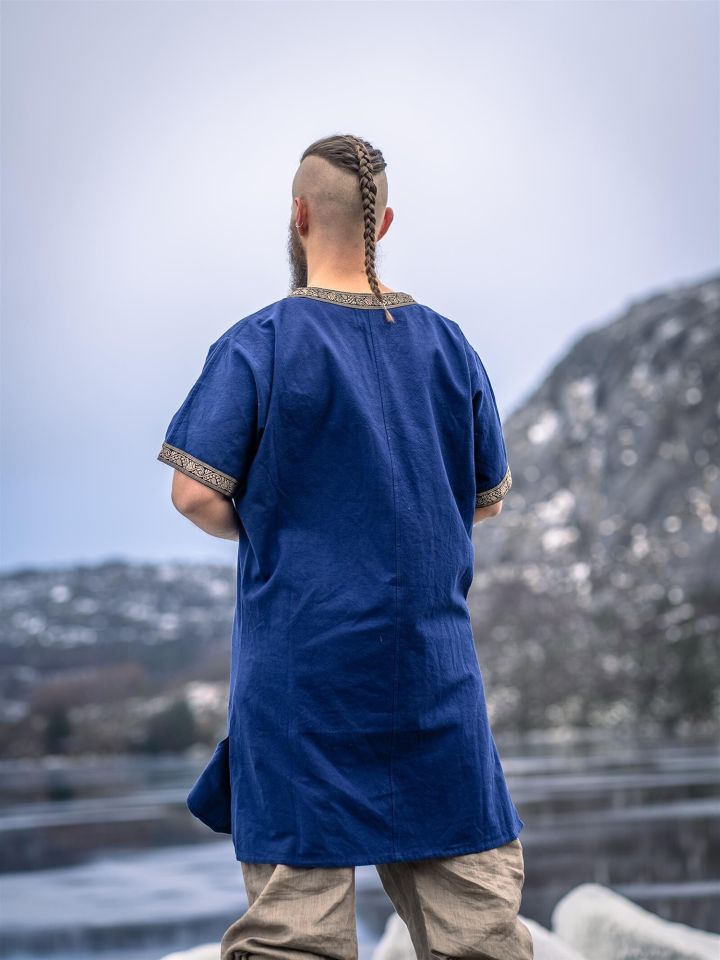 Viking tunic shortam Loki Blue - 4XL 5
