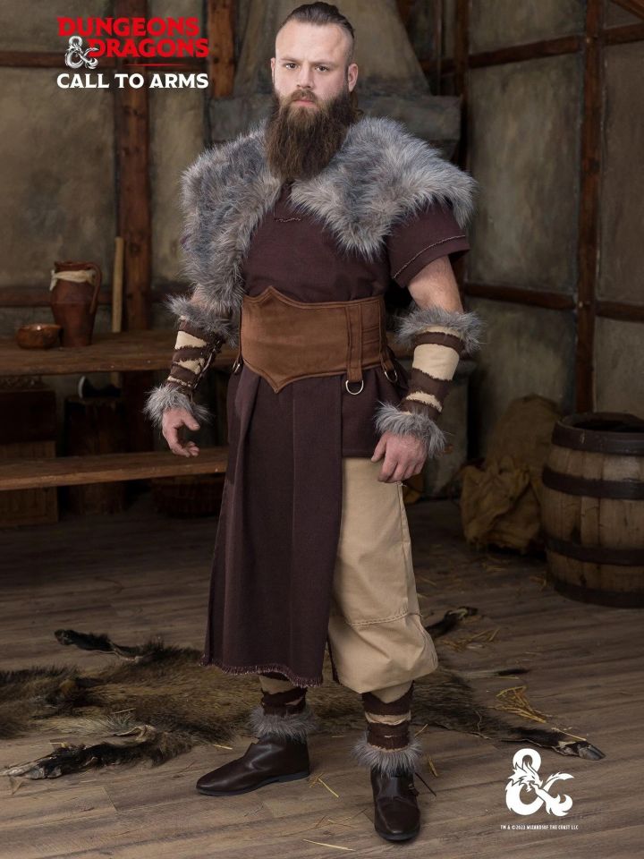 D&D Barbarian loincloth brown 5