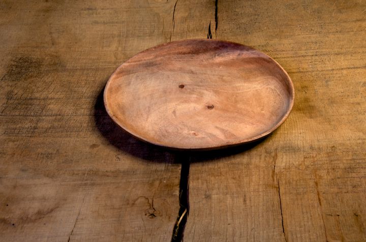 Wooden plate set 4 pieces 4