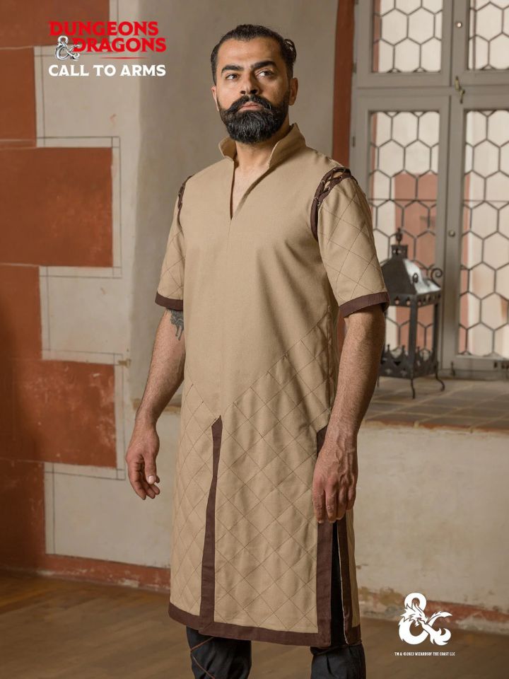 D&D fighter tunic hemp-brown 5