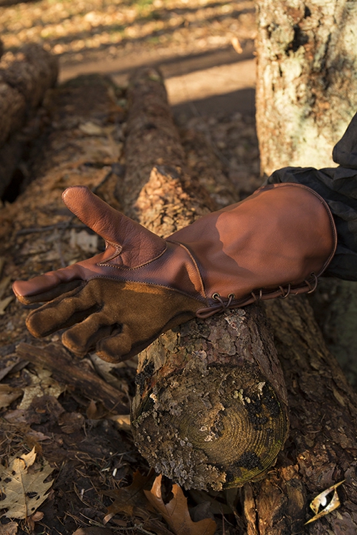 Falconer gloves brown 5