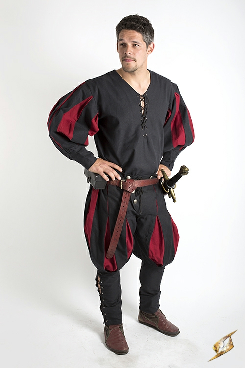 Shirt Landsknecht black-red XL 5