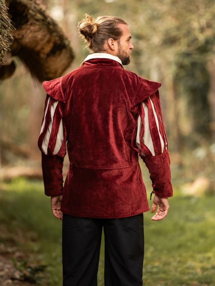 Jacket for the noble gentleman red XL 5