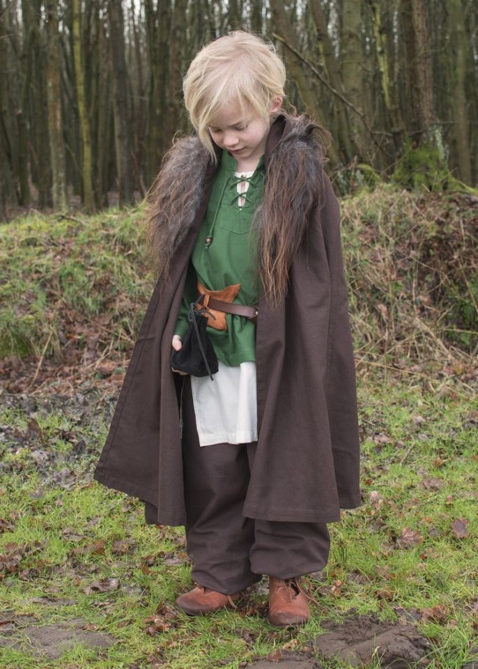 Children's medieval shirt green 6