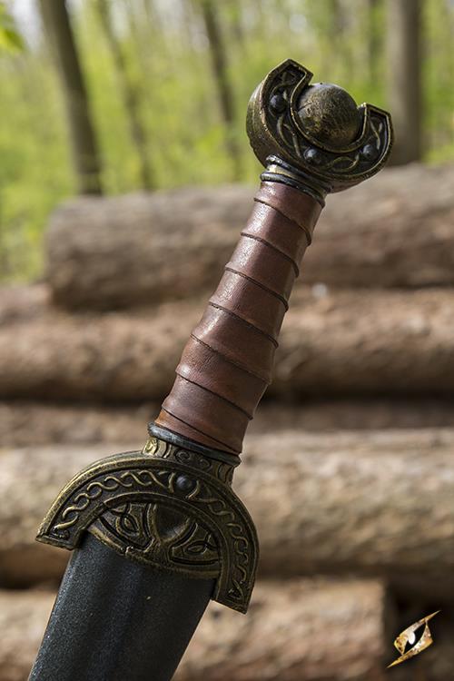 Celtic leaf sword for LARP - 60 cm 6