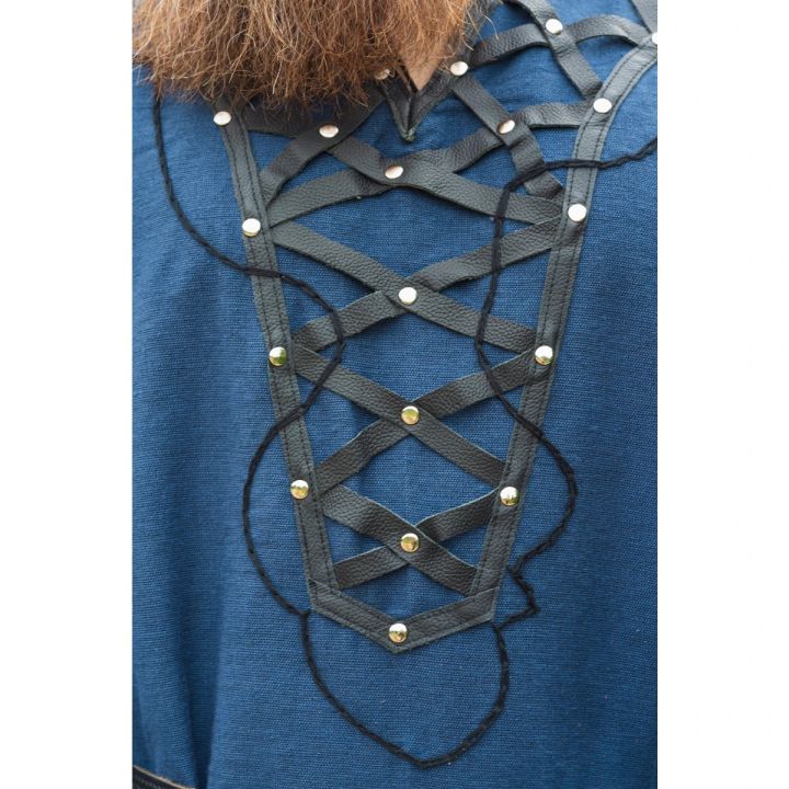Viking tunic Erik dark blue 6