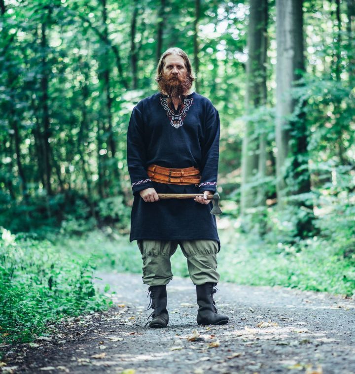 Viking tunic Fenrir black XXXL 6