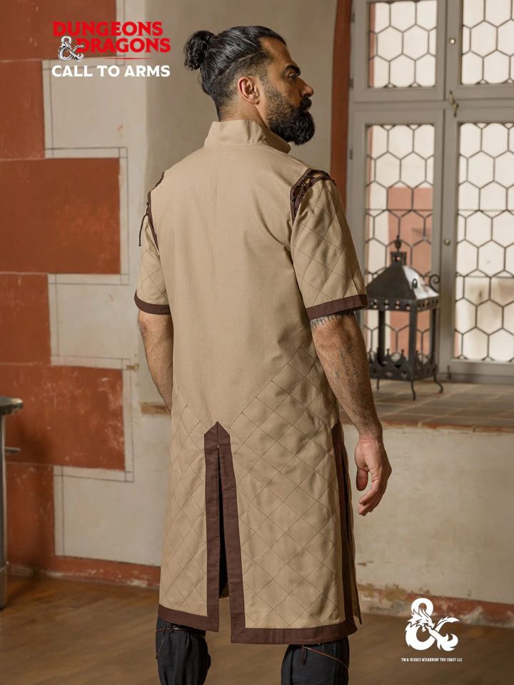 D&D fighter tunic hemp-brown 6
