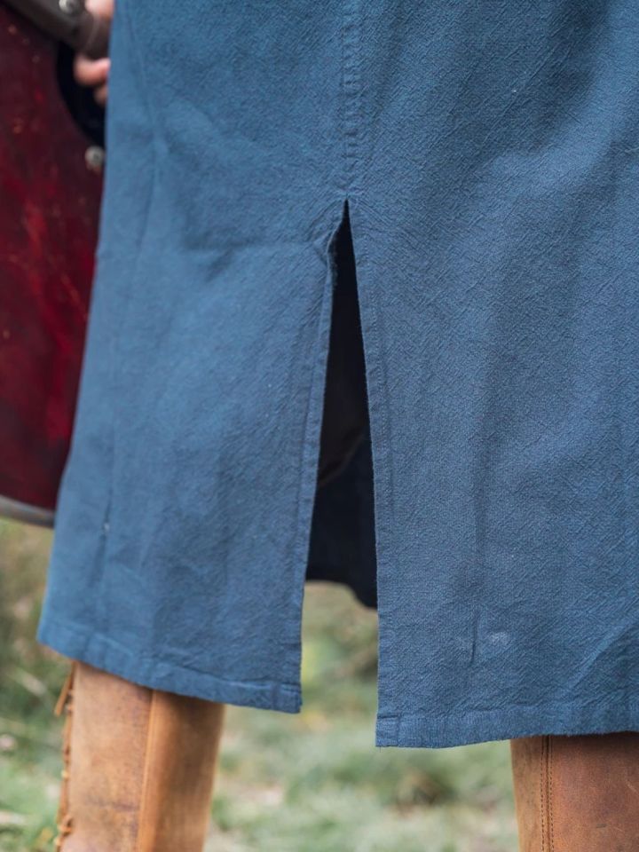 Long tunic short-sleeved blue 6