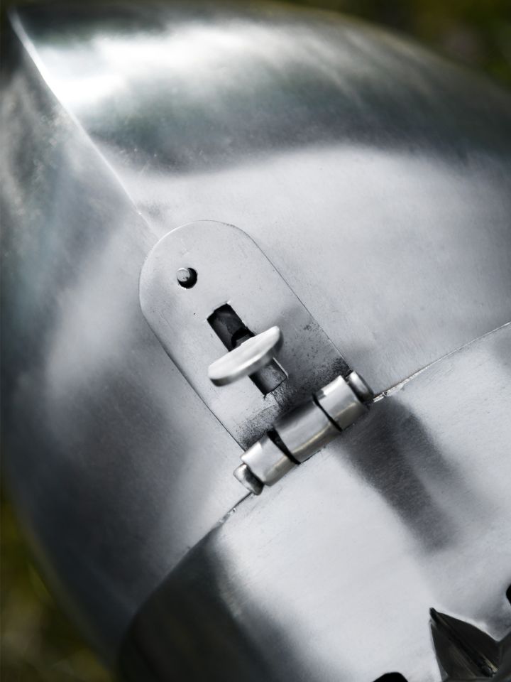 German pelvic hood with visor, suitable for show combat 6