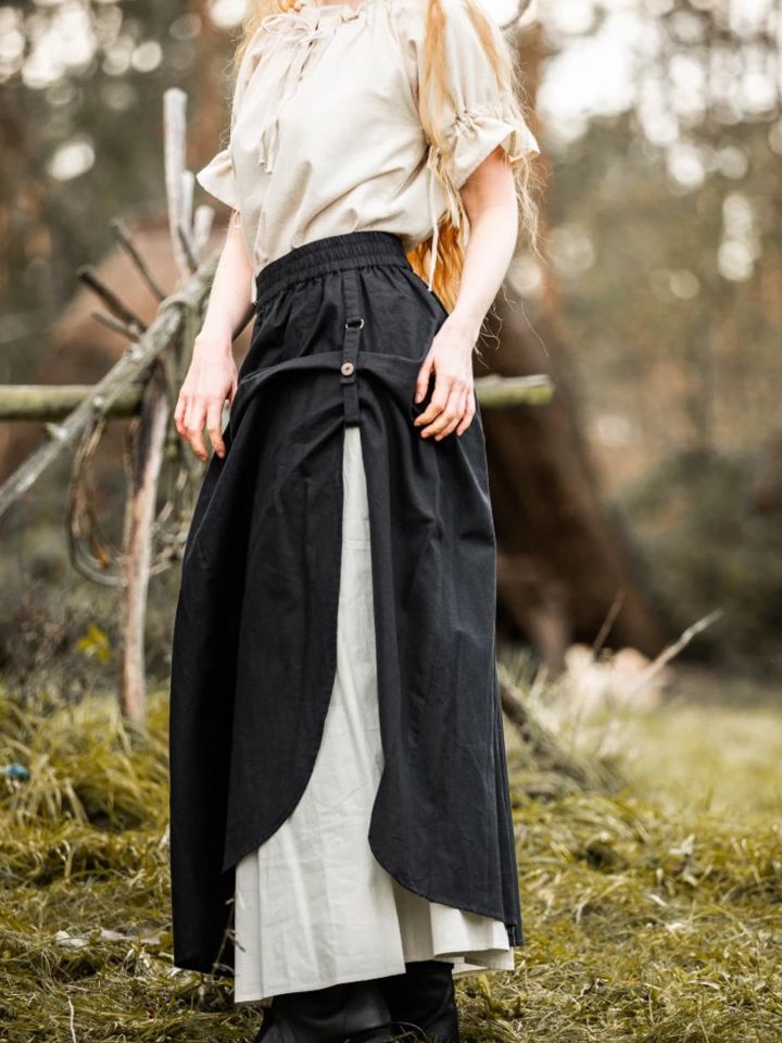 Medieval skirt Elise black-nature XXL/XXXL 7