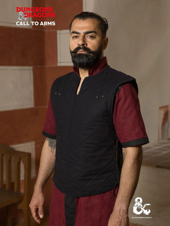 D&D fighter vest black XL 7