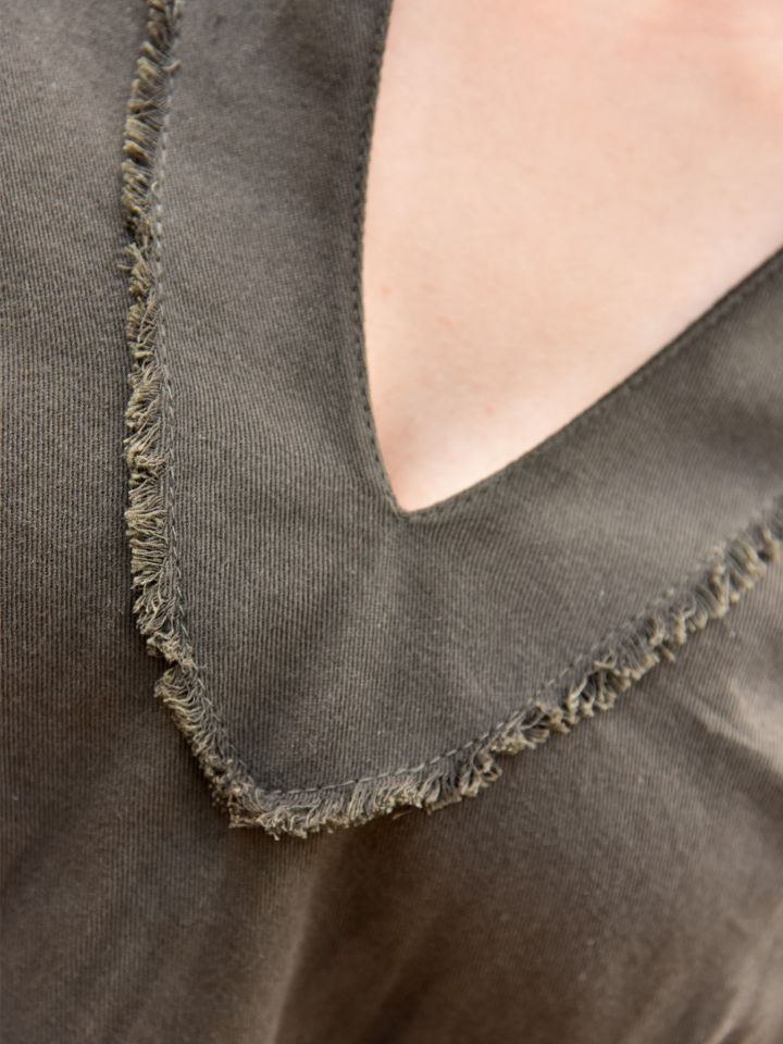 Women's tunic Ylva olive green XL 8