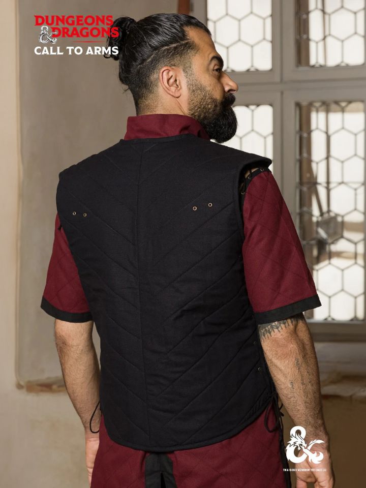 D&D fighter vest black XL 8